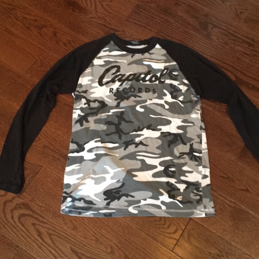 Capitol records baseball T